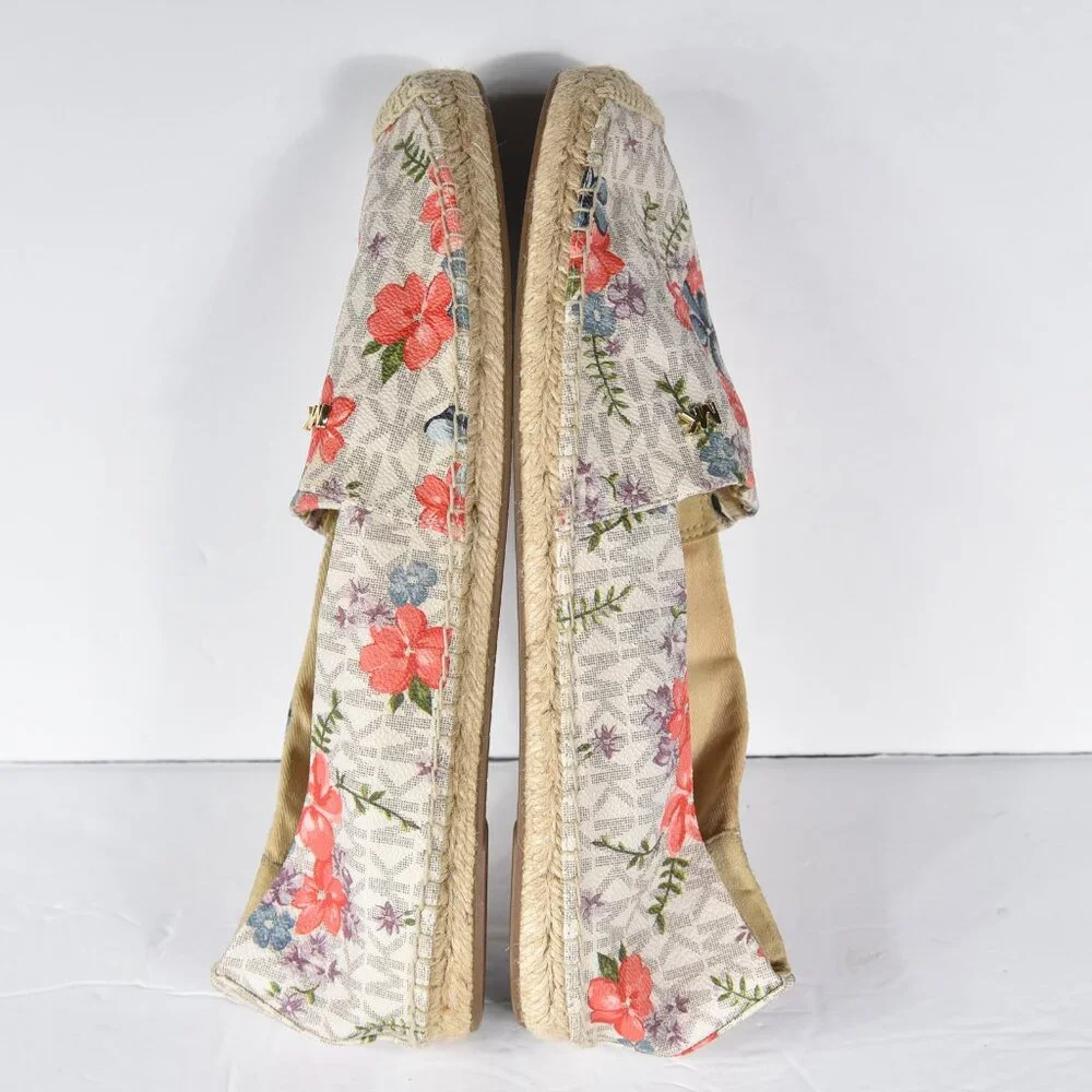 Michael Kors Kendrick Floral Slip on Espadrille Flat size 10 - Picture 3 of 6
